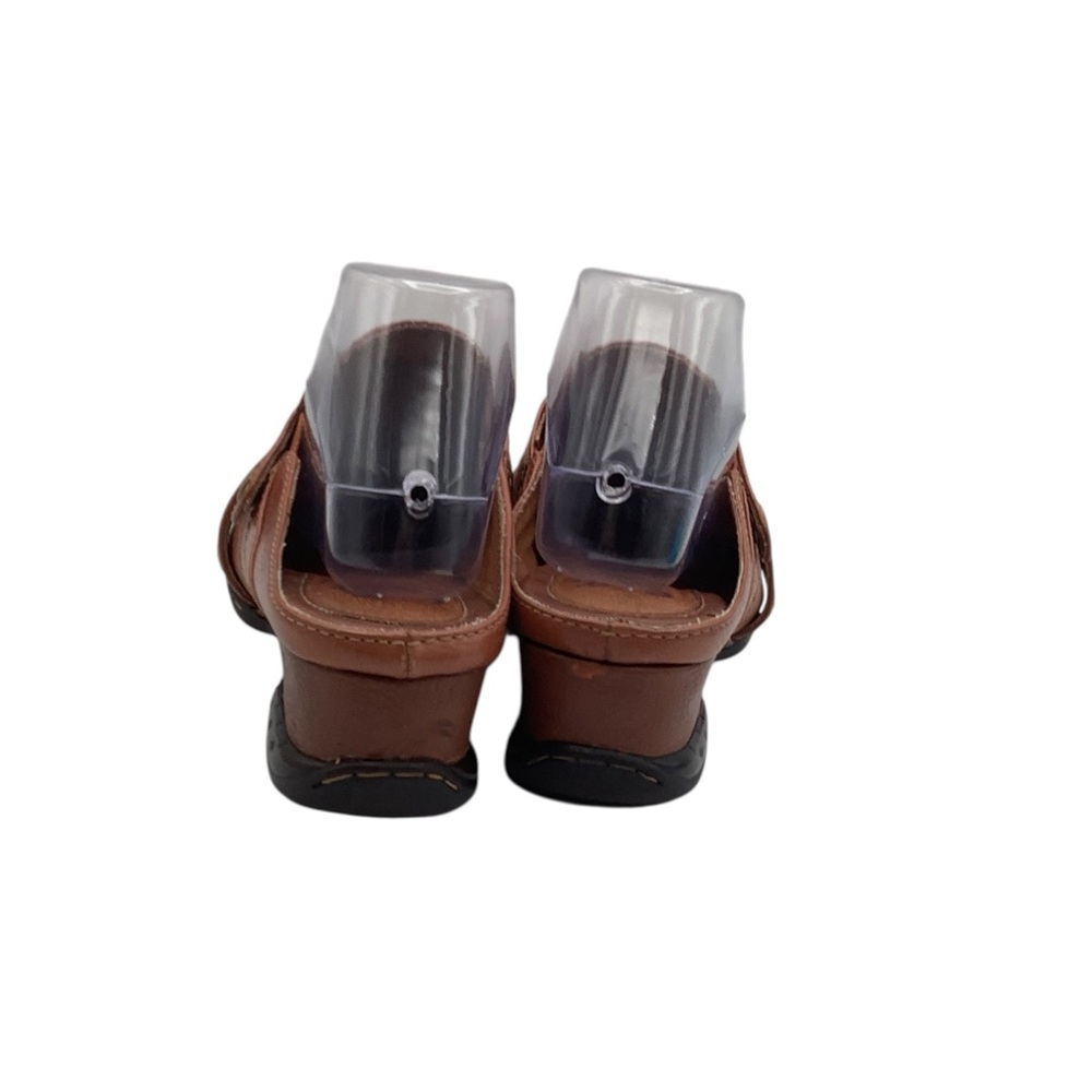 Sofft Brown Leather mules with Decorative Strap size 9‎ - Picture 3 of 6